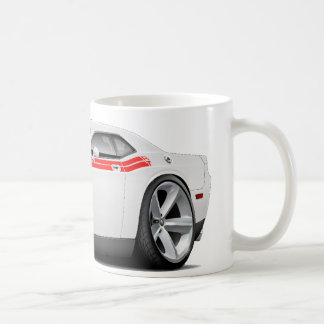 Vit-Röd bil 2009-11 för utmanareRT Kaffemugg