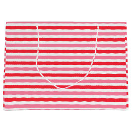 Vit Röd Rosa Ränder Bröllopsfest