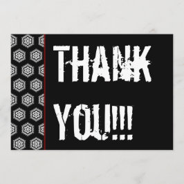 Vit röd W1976 för svart för tackårsöverrrakning Tack Kort