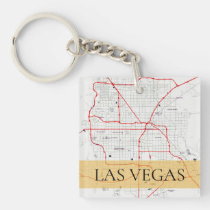 VIT RÖDA LAS VEGAS NEVADA USA SKISSERAR KARTAN