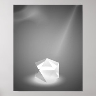 Vit romb poster