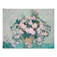 Vit ros-1890-Vincent van Gogh