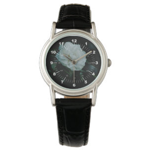 Vit ros armbandsur