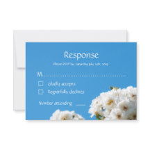 Vit ros blommigt