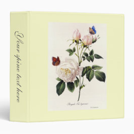 vit ros blommor, Pierre Joseph Redouté