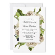 Vit ros Bouquet Blommigt Bröllop