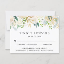 Vit ros Bouquet | OSA Kort