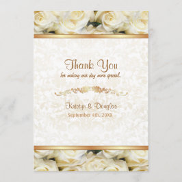 Vit ros Elegance - tack