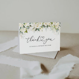 Vit ros Möhippa - stort tackkort Tack Kort