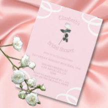 Vit ros Petal Rosa Möhippa