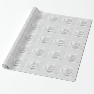 Vit ros presentpapper