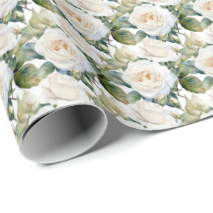 Vit ros presentpapper