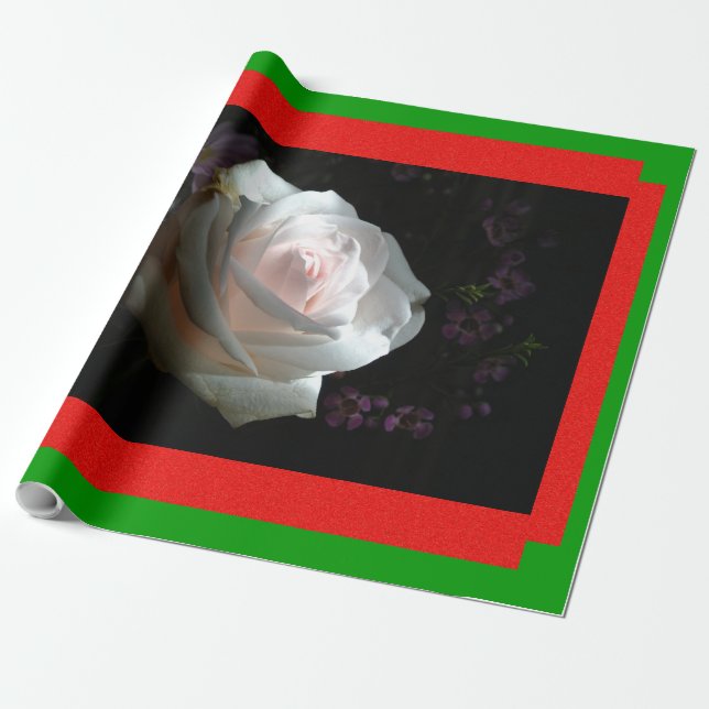 VIT ROS - PRESENTPAPPER (Utrullad)