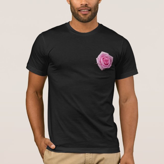 Vit ros Shirts Bevackra Ro Unisex T-shirt (Framsida)