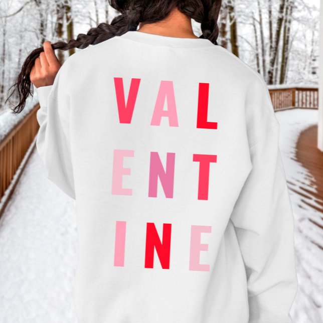 Vit/Rosa Alla hjärtans hjärtans dag T Shirt (Skapare uppladdad)