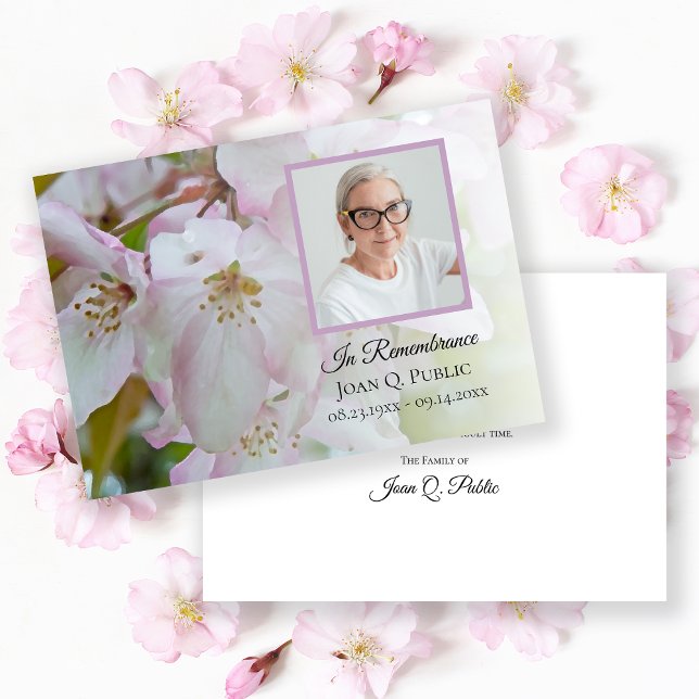 Vit Rosa Flowers Funeral Memorial Sympathy Tack Kort (Skapare uppladdad)