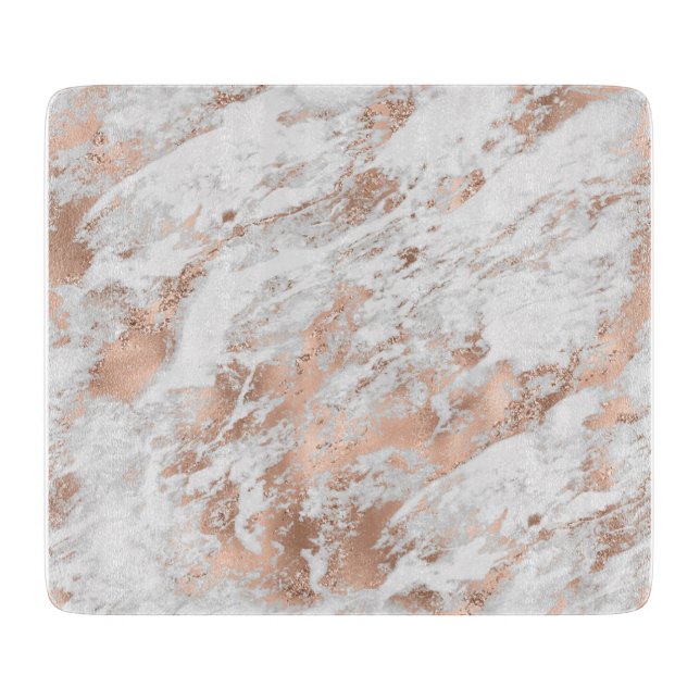 Vit & Roséguld Marmor 3 (Framsidan)