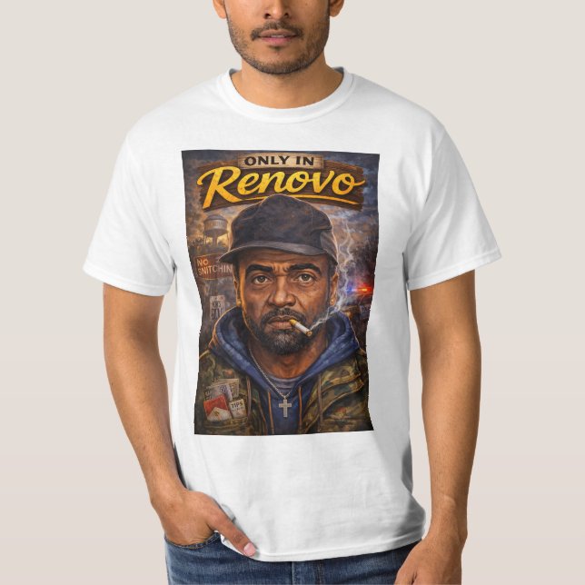 Vit RP T-shirt (Framsida)