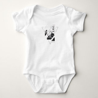 Vit rundhalsad t-shirt