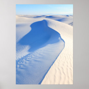 Vit Sands medborgaremonumentet Poster