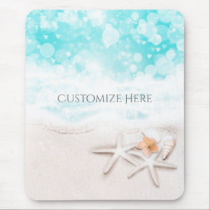 Vit Sandy Beach Starfish Blue Ocean Tropical Musmatta