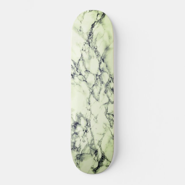 Vit skateboard för marmor (Framsida)