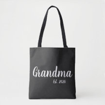 Vit Skrift Etablerad Mormor