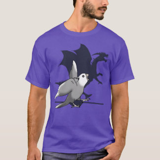 Vit skugga för Cockatiel Dragon T Shirt