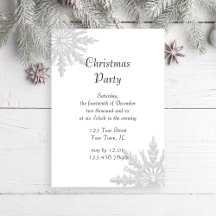 Vit snöflinga Helgdag jul Party