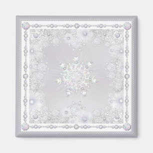 vit snowflake magnet