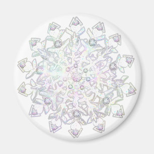 vit snowflake magnet