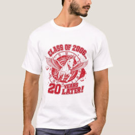 Vit SOA Fighting Pegasus: 20 år senare T Shirt