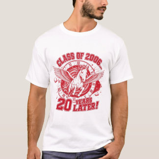 Vit SOA Fighting Pegasus: 20 år senare T Shirt