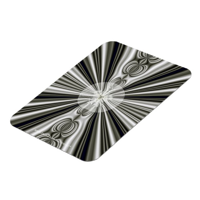 Vit sol magnet (Vänstra Sidan)