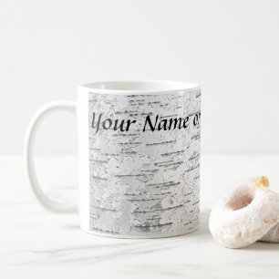 Vit, som i Birch-bark Kaffemugg