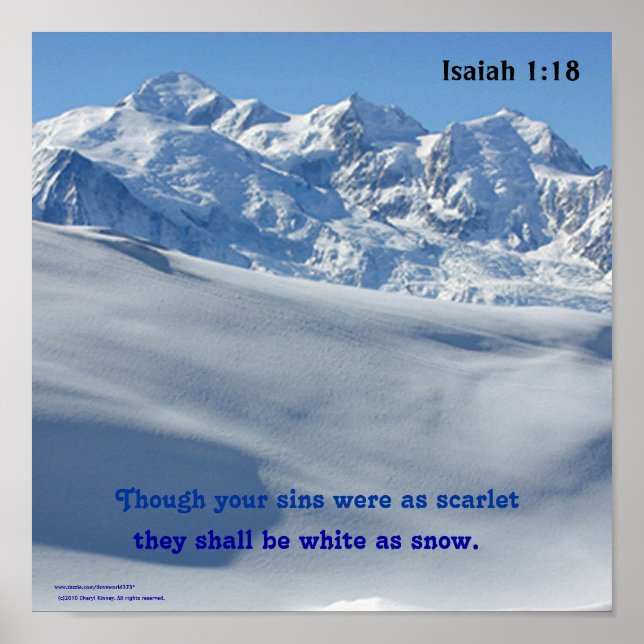 Vit som Snö Poster (Framsidan)