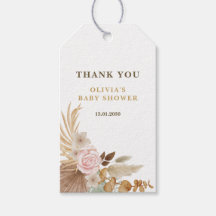 Vit sötnos vattenteknik blomma baby shower