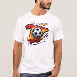 Vit Spanien T-shirt. 03 T Shirt