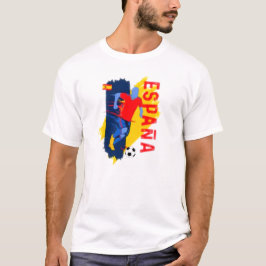 Vit Spanien T-shirt. 05 T Shirt