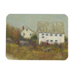 Vit stapel magnet