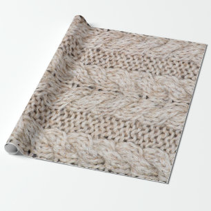 Vit stickande ylle struktur bakgrund. presentpapper