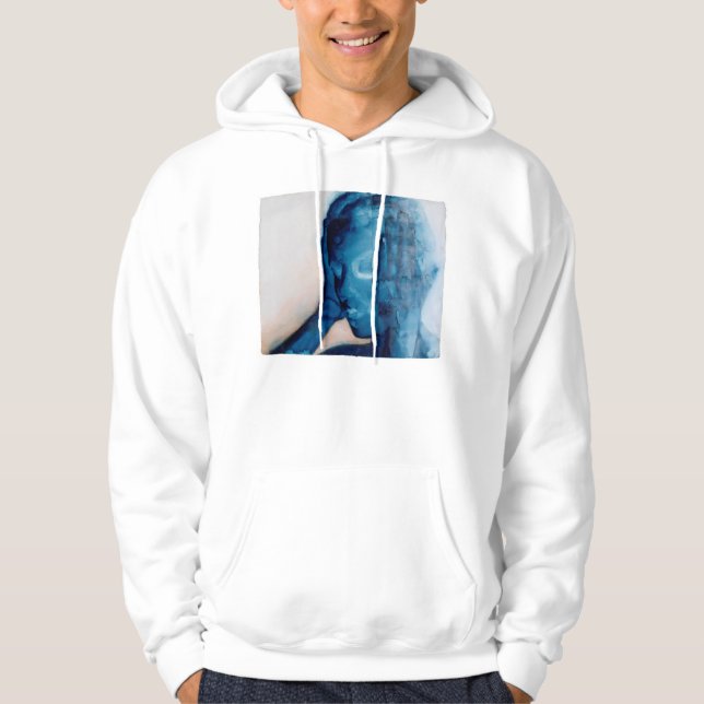 Vit stojar 2007 hoodie (Framsida)