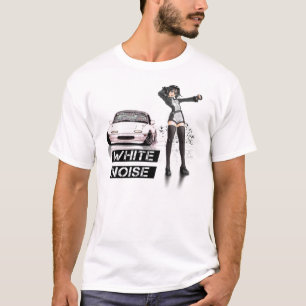 Vit stojar MX5 Miata T-shirt