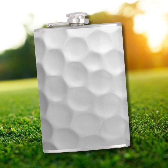 Vit struktur för golfboll med gropar fickplunta (Skapare uppladdad)