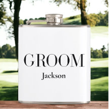 Vit, svart, modern Personlig i Groom