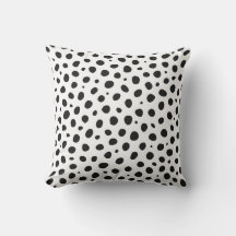 Vit svart Polka dots utomhusfyllning