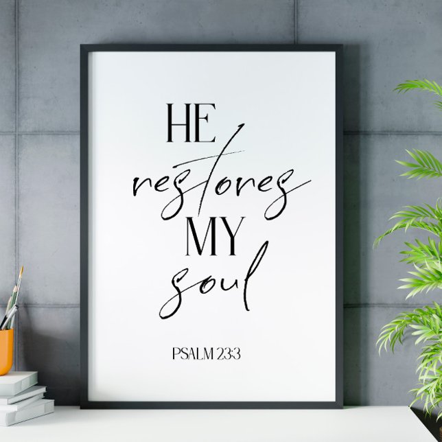 Vit svartvit skript i dubbelriktad skrift poster (Skapare uppladdad)