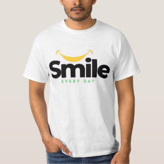 Vit t-shirt för dagligt bruk bekväm enkel stil