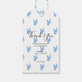 Vit Tack för favoriter för Elegant Presentetikett