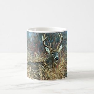 Vit-tailed hjort kaffemugg